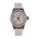 Oris Big Crown Pointer Date automatic bicolour lady's bracelet watch, ref. 7464-C, serial no.