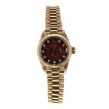 Rolex Oyster Perpetual Datejust 18ct lady's bracelet watch, ref. 6917, circa 1979