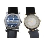 Two Leonard gentleman's wristwatches, quartz, 32mm and 31mm **both currently working