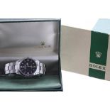 Rolex Oyster Perpetual Explorer Precision stainless steel gentleman's bracelet watch, ref. 5500,