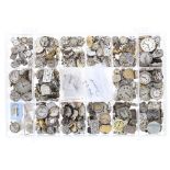 Large quantity of wristwatch movements to include Trebex, Bernex, Smiths, Buren Grand Prix, Buren,