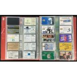 Large collection of telephone cards (approx 400); to include unissued Mercury cards, James Bond, 101