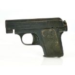 Deactivated Browning's pocket pistol, marked Fabrique Nationale D'Armes de Guerre. Herstal-Belgique.