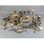 Large quantity of antique and vintage silver plated wares
