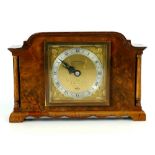 Walnut Elliott of London eight day mantel clock (in working order)