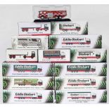 Editions Atlas Eddie Stobart - fourteen die cast scale model Stobart vehicles including special e