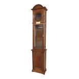 Good walnut cased Magneta master clock with one minute alternating polarity