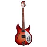 2010 Rickenbacker 330/12 twelve string electric guitar, made in USA, ser. no. 10xxxx1; Finish: