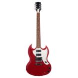 1998 Gibson SG Deluxe electric guitar, made in USA, ser. no. 9xxx8xx2; Finish: red, various dings