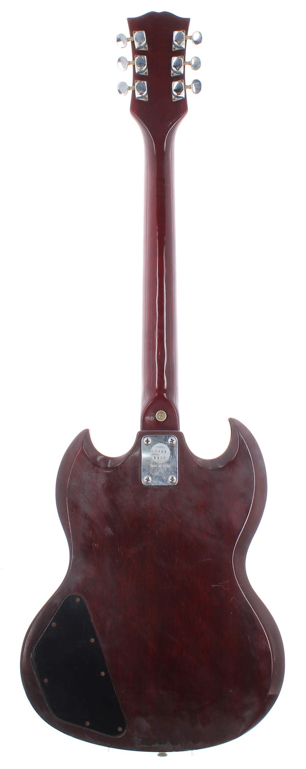 1970s Rose-Morris Avon Model 3404 electric guitar, made in Japan, ser. no. 1xx6; Finish: cherry, - Image 2 of 3