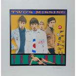 The Who - 'Two's Missing' limited edition silk screen print by Richard Evans, no. 145/250, 26.5" x