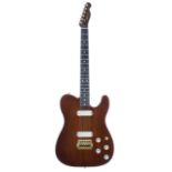 1984 Fender Telecaster Elite electric guitar, made in USA, ser. no. E3xxxx0; Finish: walnut, dings