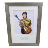Paul McCartney - autographed framed and mounted display, 20" x 14.5" *Obtained by the vendor from