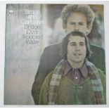 Simon & Garfunkel - autographed 'Bridge Over Trouble Water' vinyl LP