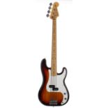 Fender Precision Bass PB-557 bass guitar, made in Japan (1984-1987); Finish: sunburst, minor surface