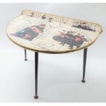 The Beatles - 1960s Dutch side table
