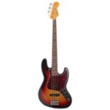 2017 Fender Classic Series 60s Jazz Bass guitar, made in Mexico, ser. no. MX17xxxxx2; Finish: