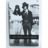 Patti Smith - autographed 'Just Kids' hardback book, signed by Patti Smith in blue pen to the