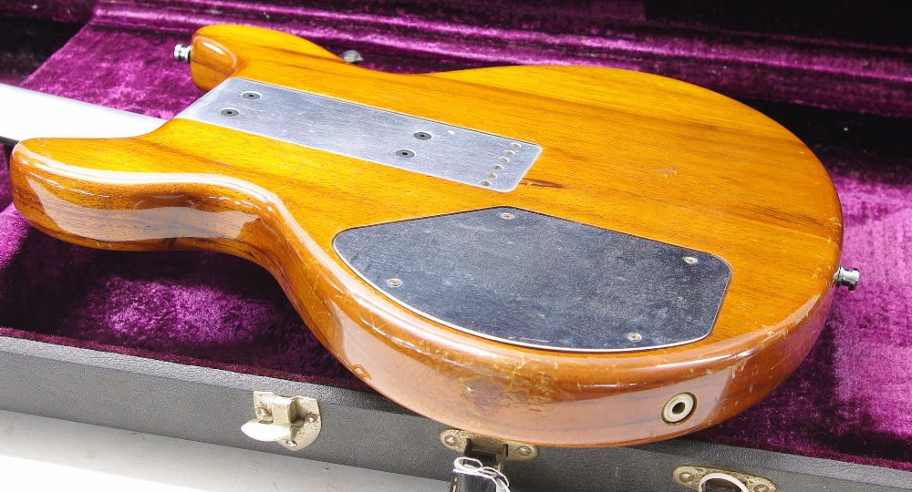 1975 Travis Bean TB1000S electric guitar, made in USA, ser. no. 5x5; Finish: natural koa, lacquer - Image 7 of 10