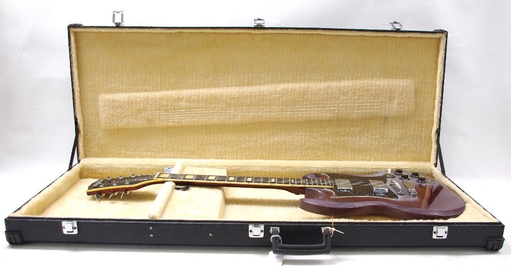 1970s Rose-Morris Avon Model 3404 electric guitar, made in Japan, ser. no. 1xx6; Finish: cherry, - Image 3 of 3
