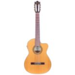 Ibanez GA6CE-AM electro-classical guitar, made in China; Back and sides: laminated mahogany; Top: