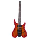 Spirit by Steinberger GU Deluxe electric guitar; Finish: cherry sunburst, minor marks and dings;