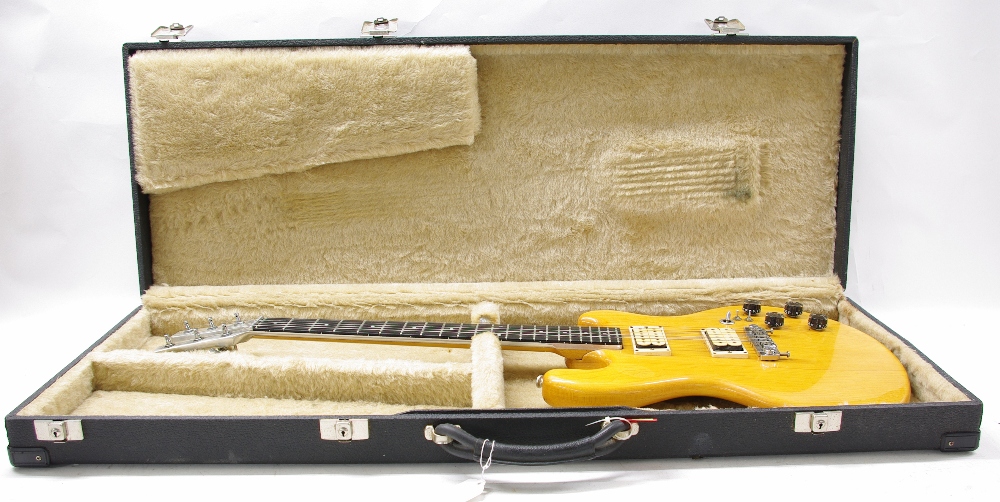 Late 1970s Kramer DMZ 2000 electric guitar, made in USA, ser. no. 0xxx0; Finish: natural; Fretboard: - Image 3 of 3