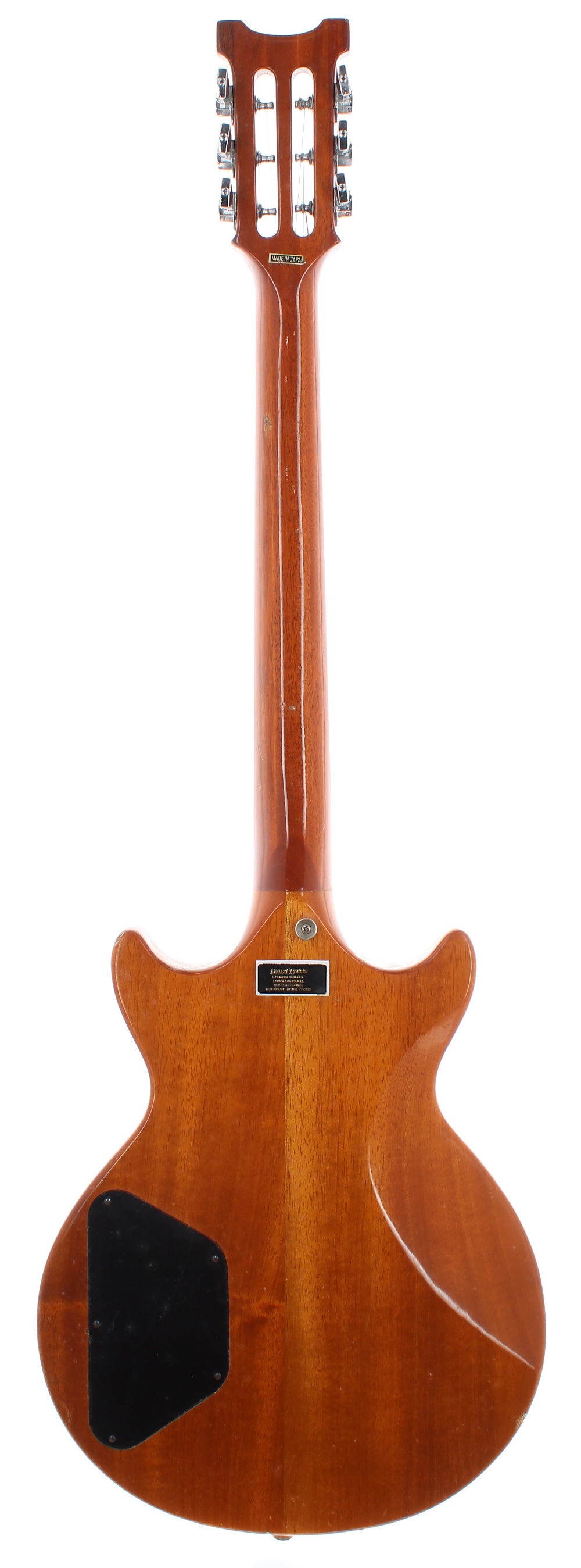 Late 1970s Kawai KS-12XL electric guitar, made in Japan; Finish: natural, many dings and heavier - Image 2 of 10