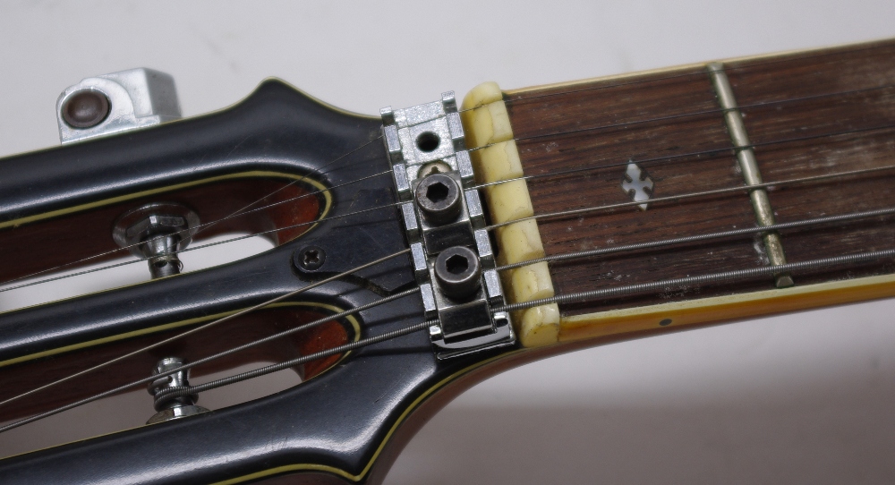 Late 1970s Kawai KS-12XL electric guitar, made in Japan; Finish: natural, many dings and heavier - Image 3 of 10