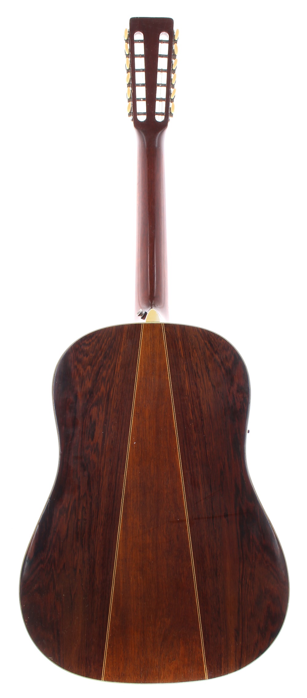 1966 C.F. Martin & Co D12-35 twelve string guitar, made in USA, ser. no. 2xxxx6; Back and sides: - Image 2 of 14