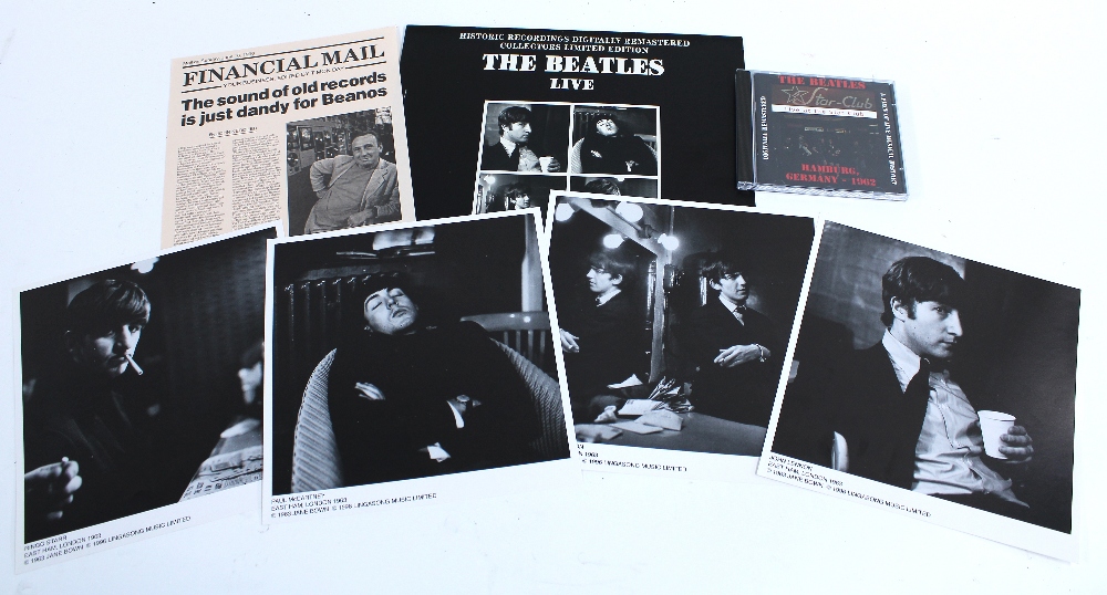 The Beatles - collectors edition CD of 'The Beatles Live at The Star Club in Hamburg', 1962,