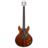 1975 Travis Bean TB1000S electric guitar, made in USA, ser. no. 5x5; Finish: natural koa, lacquer