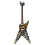 Dimebag Darrell - Unique Dean ML Guy Aitchison Custom Artwork electric guitar; Finish: custom