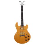 Late 1970s Kramer DMZ 2000 electric guitar, made in USA, ser. no. 0xxx0; Finish: natural; Fretboard: