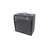 Fender SKX35R guitar amplifier; together with a Venom guitar amplifier in need of attention (2)