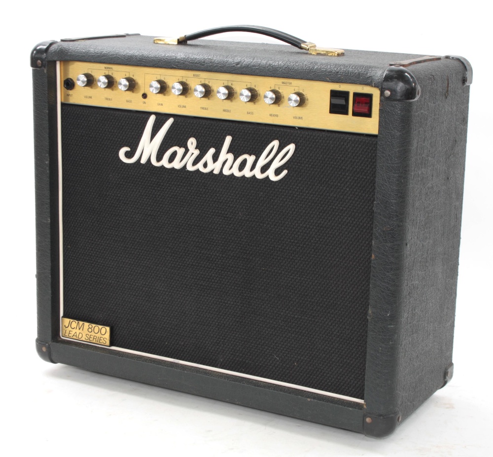 1982 Marshall JCM 800 Lead Series Model 4210 guitar amplifier, made in England