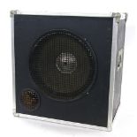 Custom made 16 ohm 1 x 15 guitar amplifier speaker cabinet