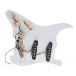 Loaded Strat pickguard fitted with Radio Shop ID Evolution pickups