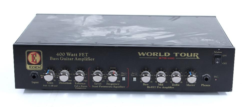 Eden World Tour WTB-400 400 watt bass guitar amplifier