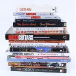 Selection of good well-known illustrated guitar reference books