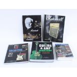 Good guitar and amp reference books including Michael Doyle - The History of Marshall; Dave Hunter -