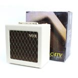 Vox AC4TV guitar amplifier, boxed