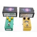 Joyo Vintage Overdrive guitar pedal, boxed; together with a Joyo Rremolo guitar pedal, boxed (2)