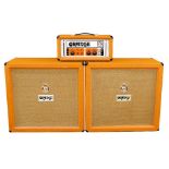 1970s Orange Amplification Model OR120 guitar amplifier head, made in England, ser. no. 120252;