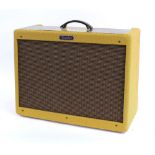 Fender Blues-Deluxe reissue guitar amplifier, made in Mexico, ser. no. B-759512, dust cover (new/old