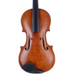 Good violin by and labelled Luigi Salsedo, Liutai Fecit Italia anno 1929, 14 1/16", 35.70cm