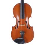 Early 20th century French violin, 14 1/16", 35.70cm