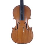 French violin by and labelled Ch. J.B. Collin-Mezin, Luthier á Paris, Rue du Faubg Poissonniere, no.