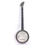 1895 Riley-Baker Perfected Patent five string aluminium banjo *Ex lot 25 Chiswick Auctions - Vintage