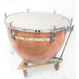 25" hand tuned copper timpani drum *Sold on behalf of the estate of Colin Goldsmith